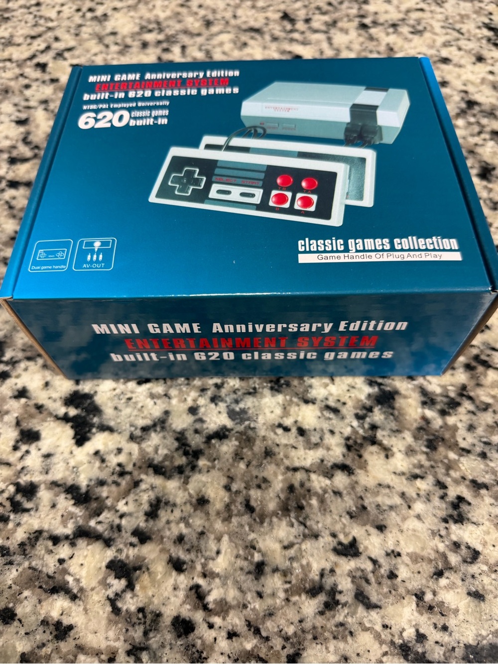 Retro Mini Nintendo Entertainment System Handheld Console - White